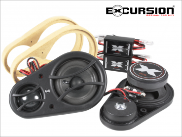 SX SAT - Sistema di componenti a 2 vie DIN da 70 mm EXCURSION