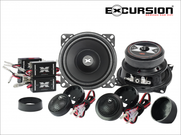 SX 4C - Sistema di componenti a 2 vie DIN da 10 cm EXCURSION
