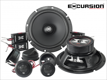 SX 6C+dB - Componenti per contrabbasso a 2 vie DIN da 16,5 cm EXCURSION