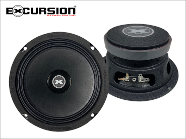 XXX M6 - 16.5cm DIN Pro Audio Midrange Set EXCURSION