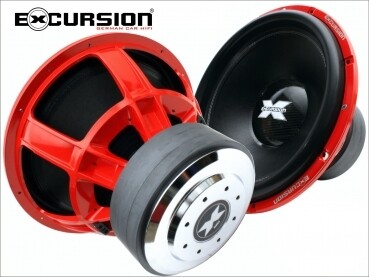 RXD 18 D2 - 5000 RMS / 15000 Watt SUBWOOFER EXCURSION