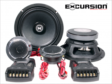 XXX 8C - Sistema di componenti PRO AUDIO a 2 vie DIN da 20 cm EXCURSION