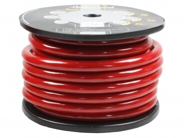 CCA PCR 0 - rotolo da 15 m Cavo di alimentazione CCA - 53,0 mm² rosso