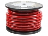 CCA PCR 8 - Rotolo da 75 m Cavo di alimentazione CCA - 9,6 mm² rosso