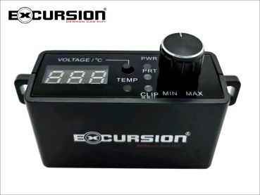 SXA VRC COMP - Controllo del volume esterno con display blu di tensione e temperatura