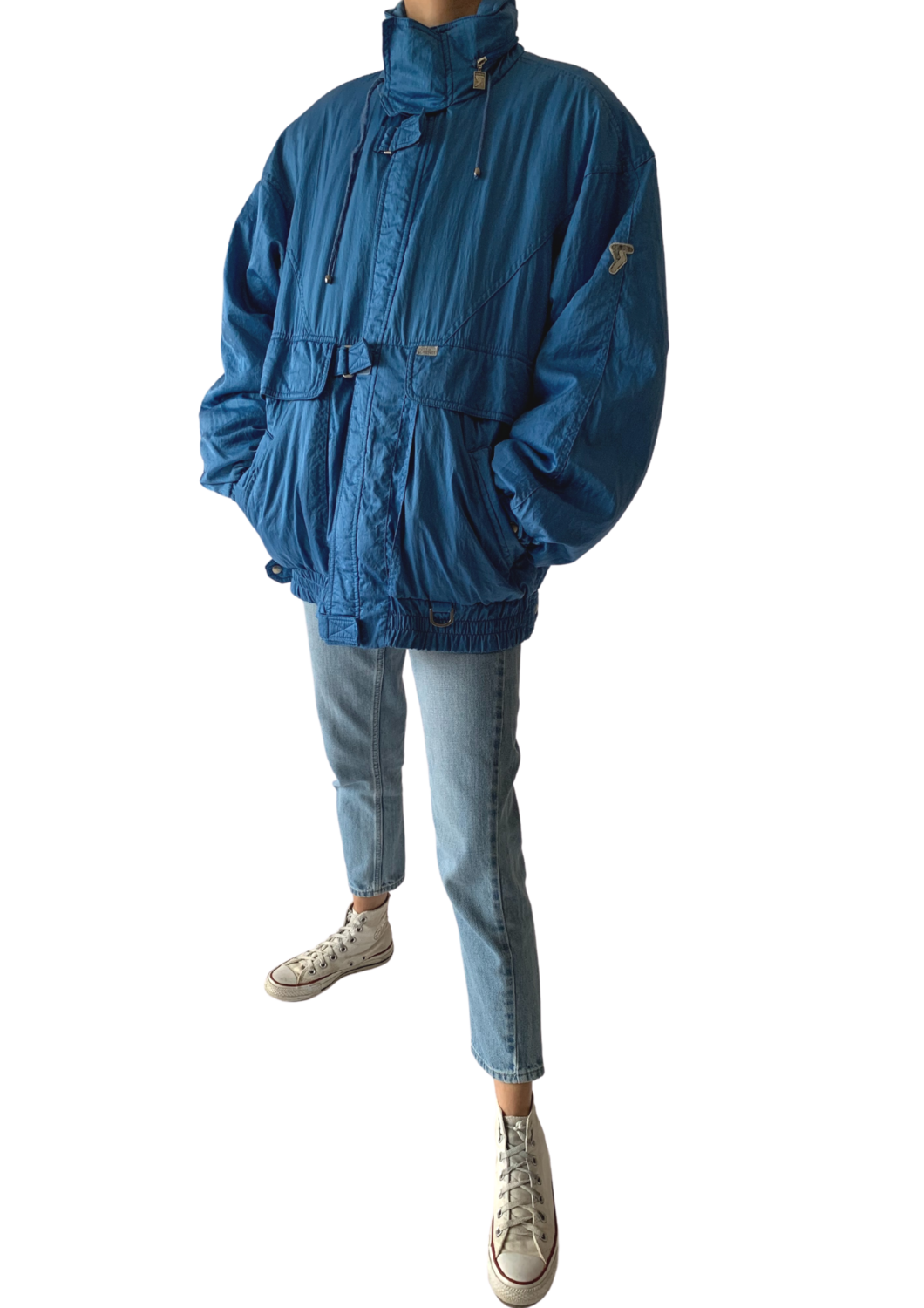Plava unisex jakna