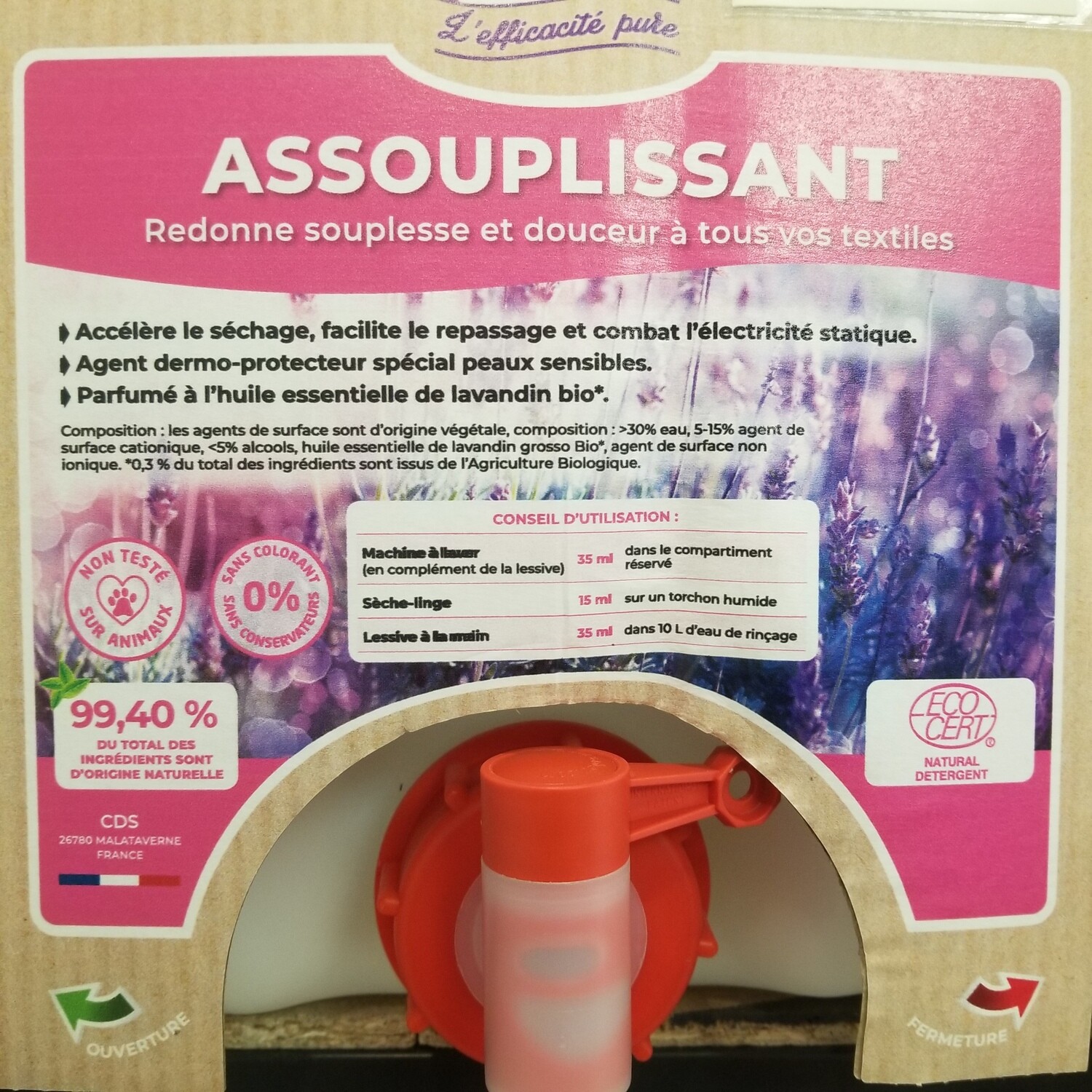 1kg d'Assouplissant