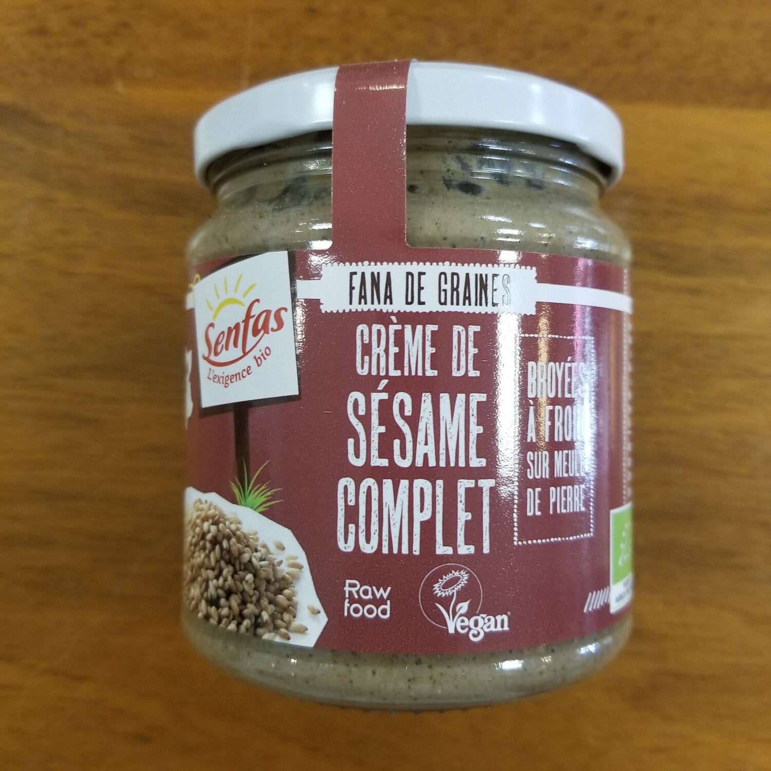 Crème de sésame complet bio