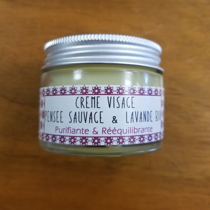 Crème visage Pensée Sauvage