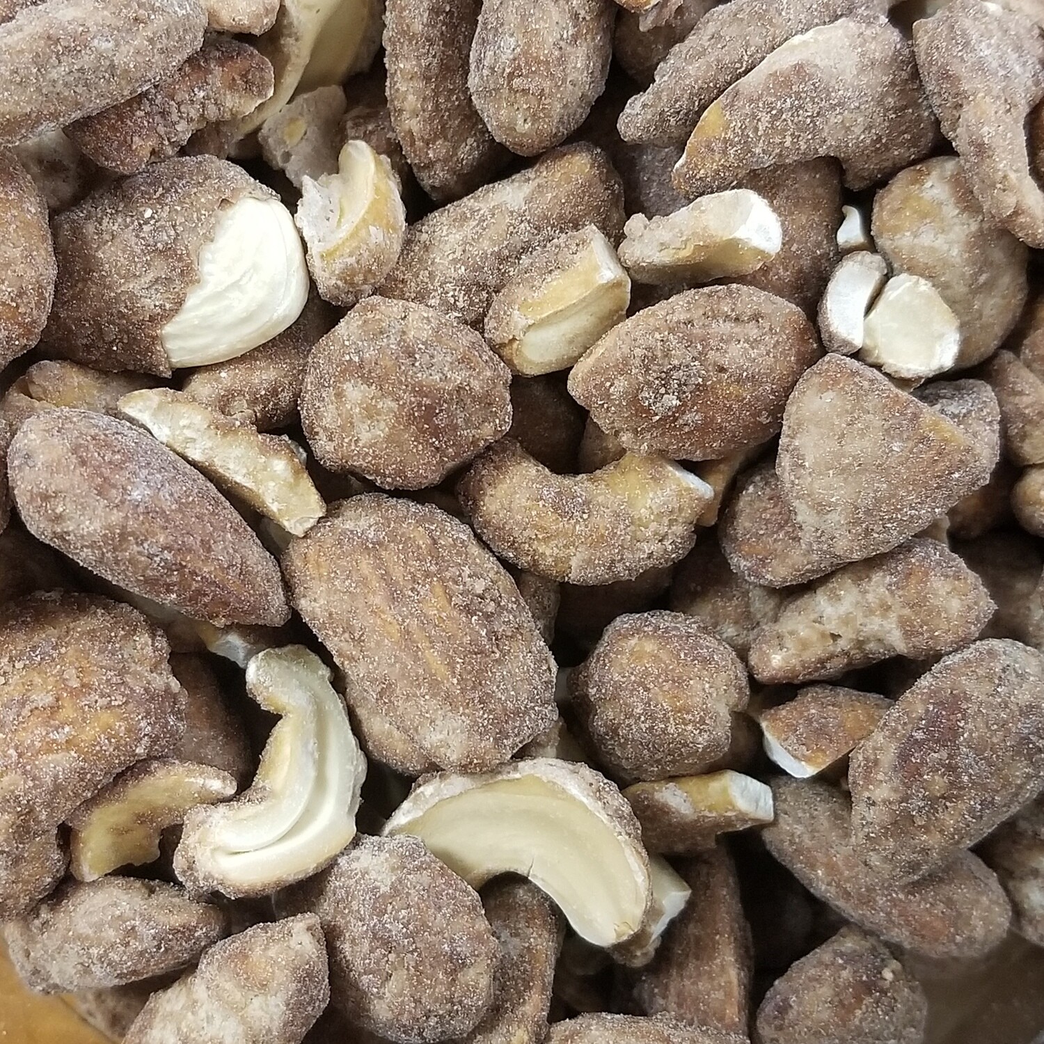 100g de Duo amandes noix de cajou caramel fleur de sel