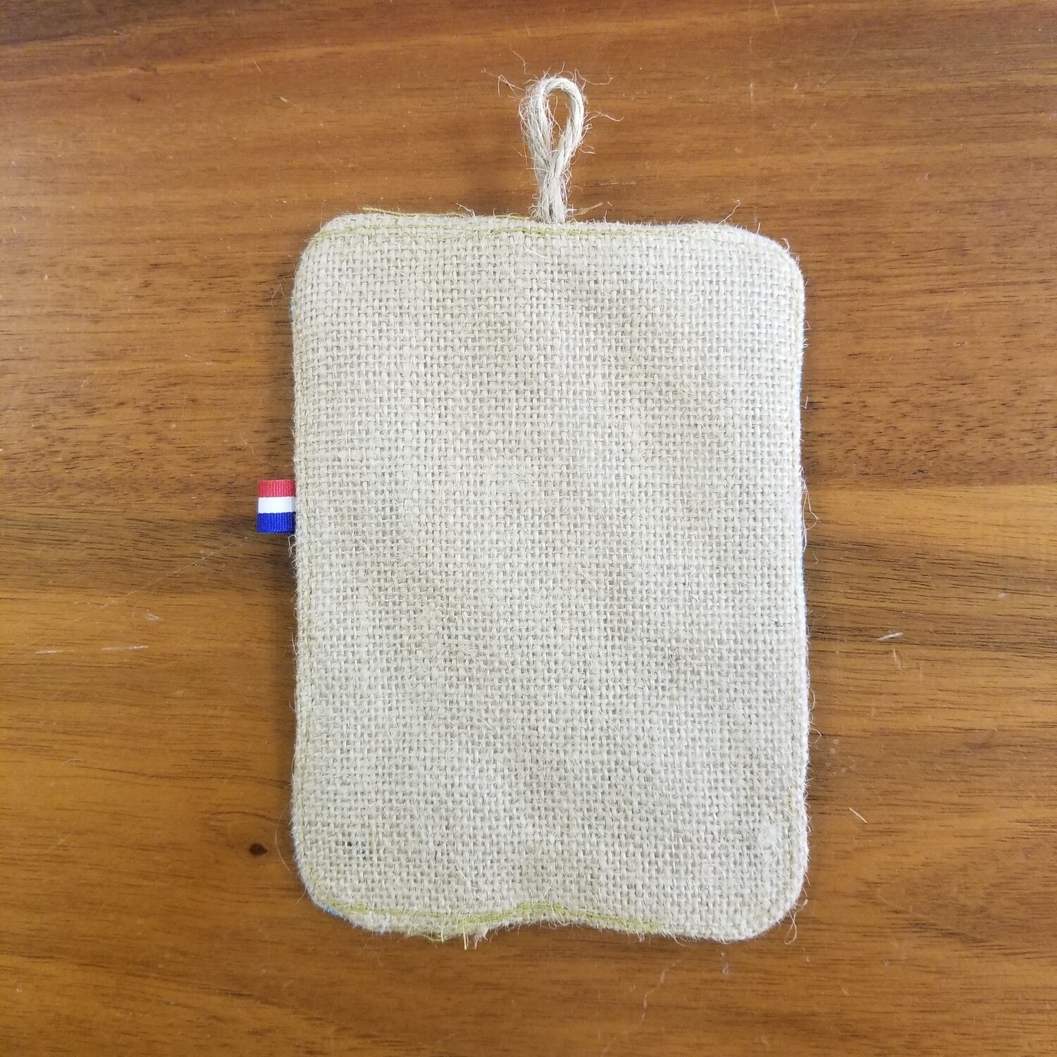 Eponge lavable en toile de jute ou éponge oeko-tex
Impression aléatoire