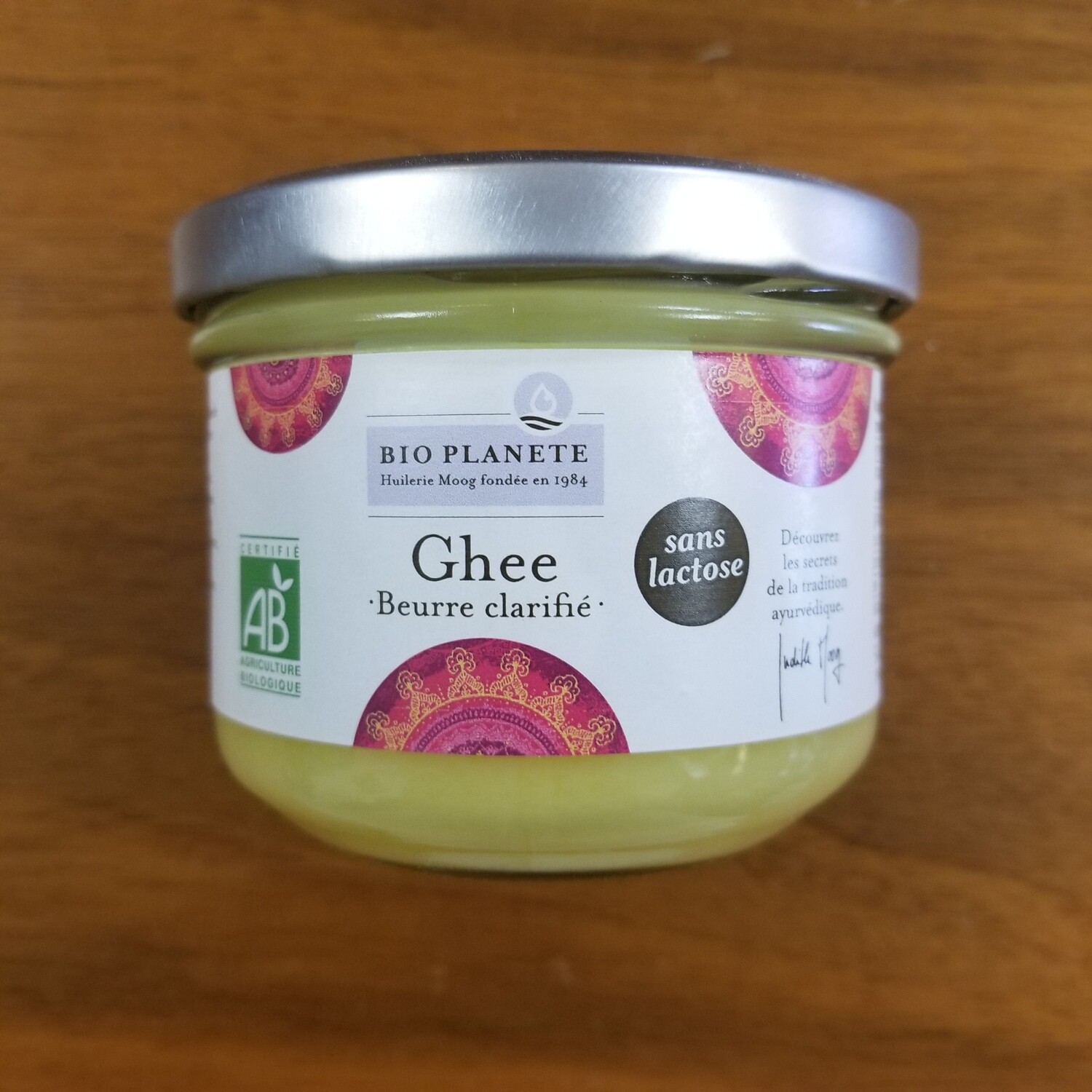 Le pot de 180g de Ghee