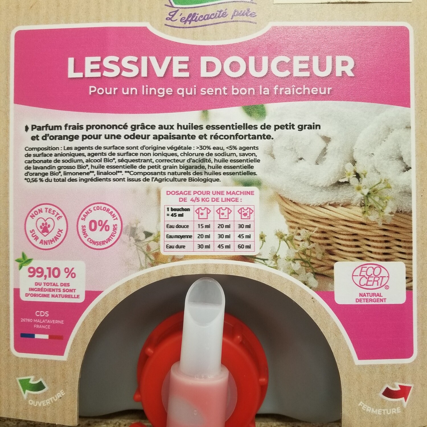 1kg de Lessive Douceur