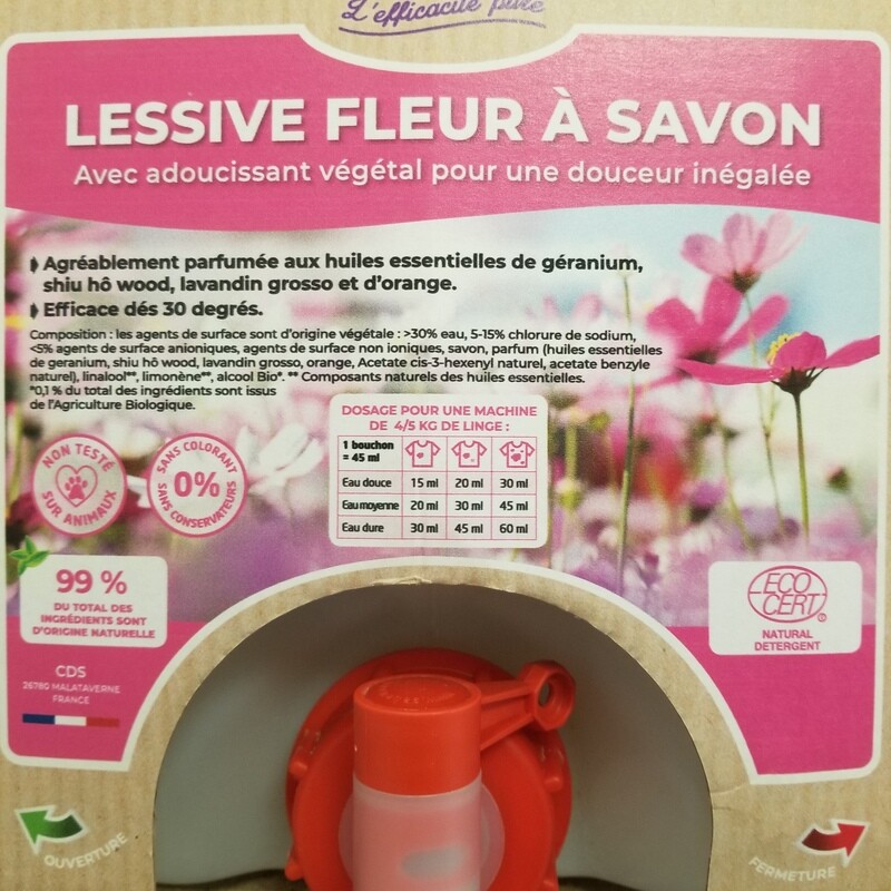 1kg de Lessive Fleur à savon