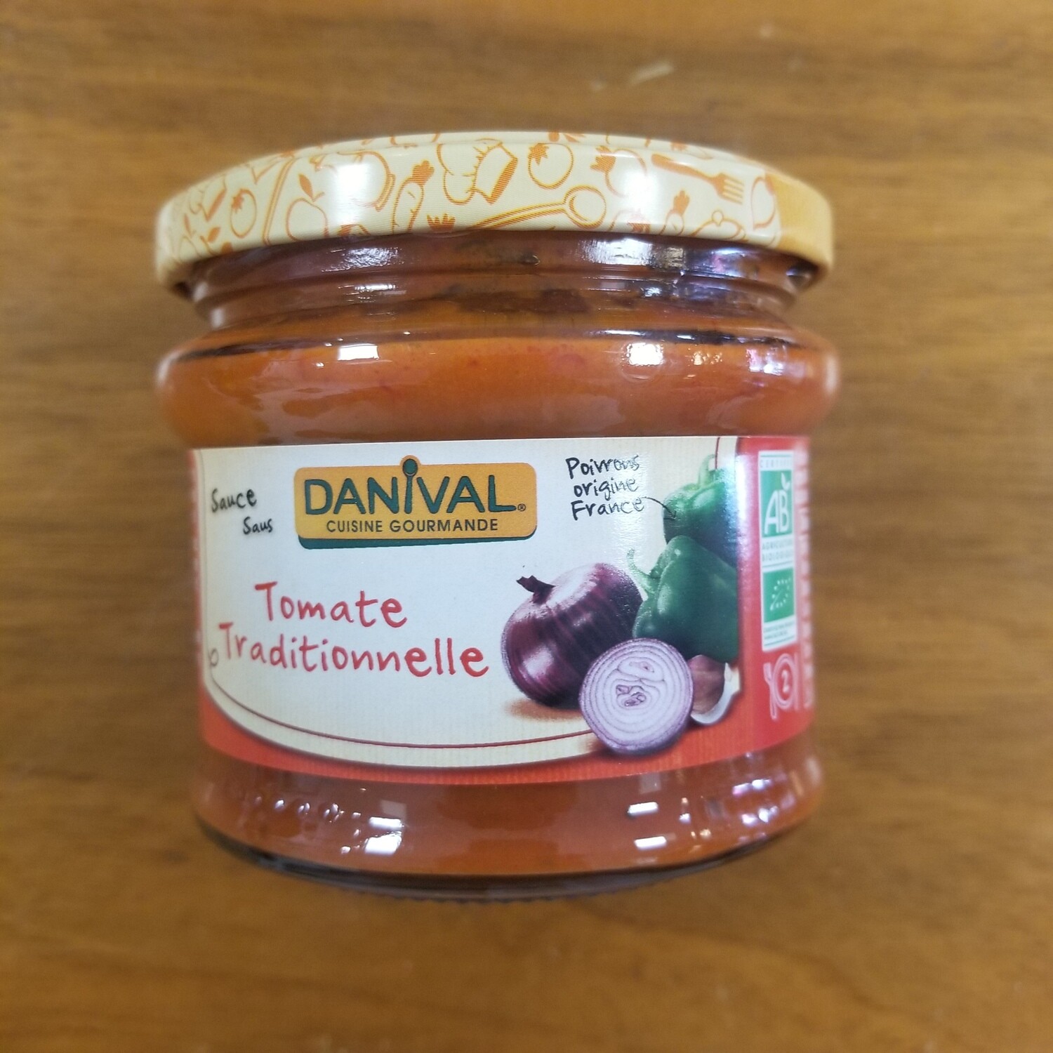 Le pot de 210g de Sauce tomate traditionnelle