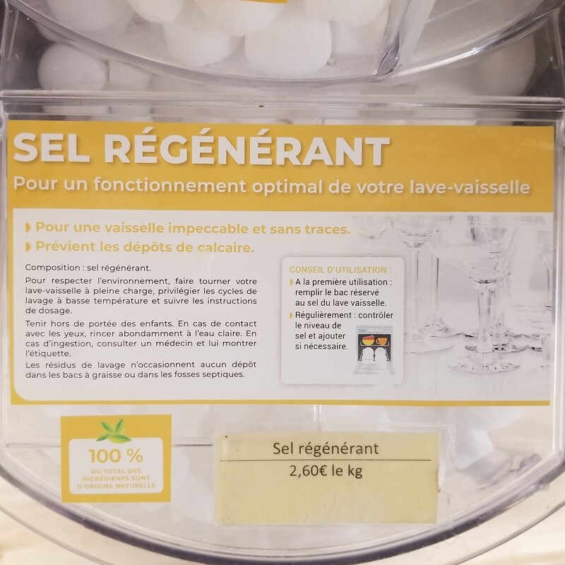 500g de Sel régénérant