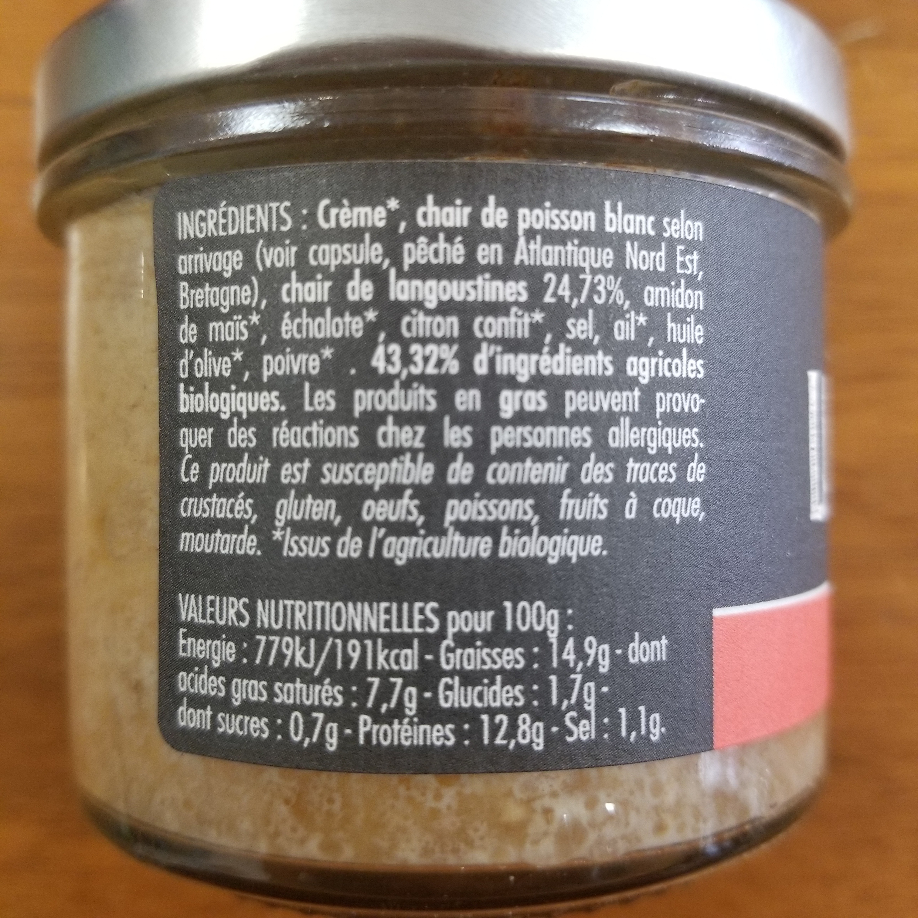 Rillettes de langoustines