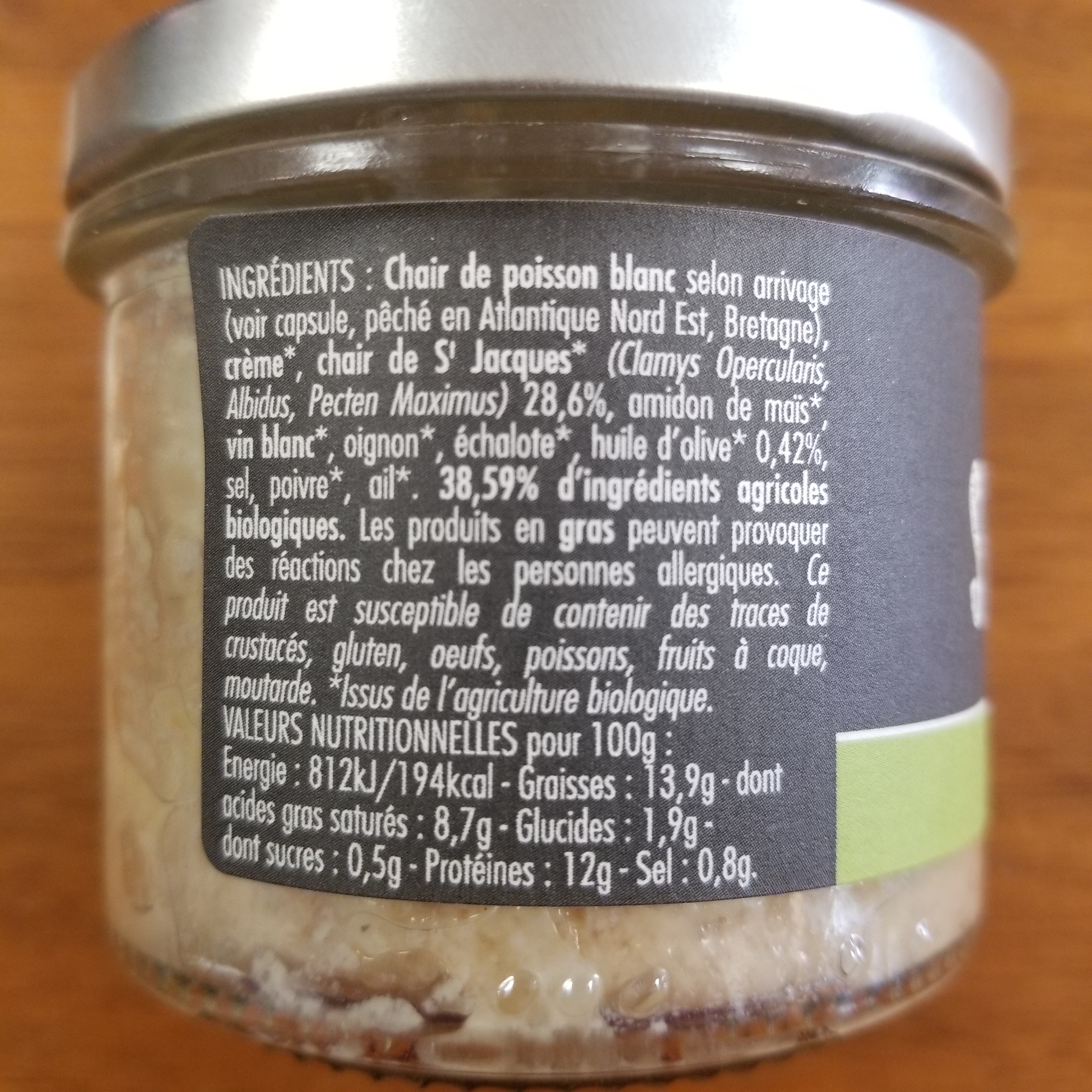 Rillettes Sainte Jacques