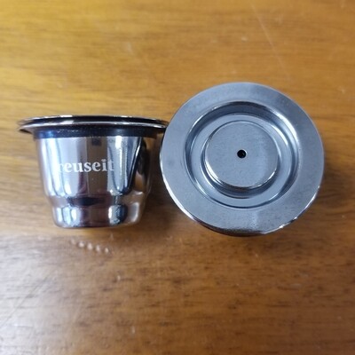 Capsule rechargeable en inox pour Nespresso