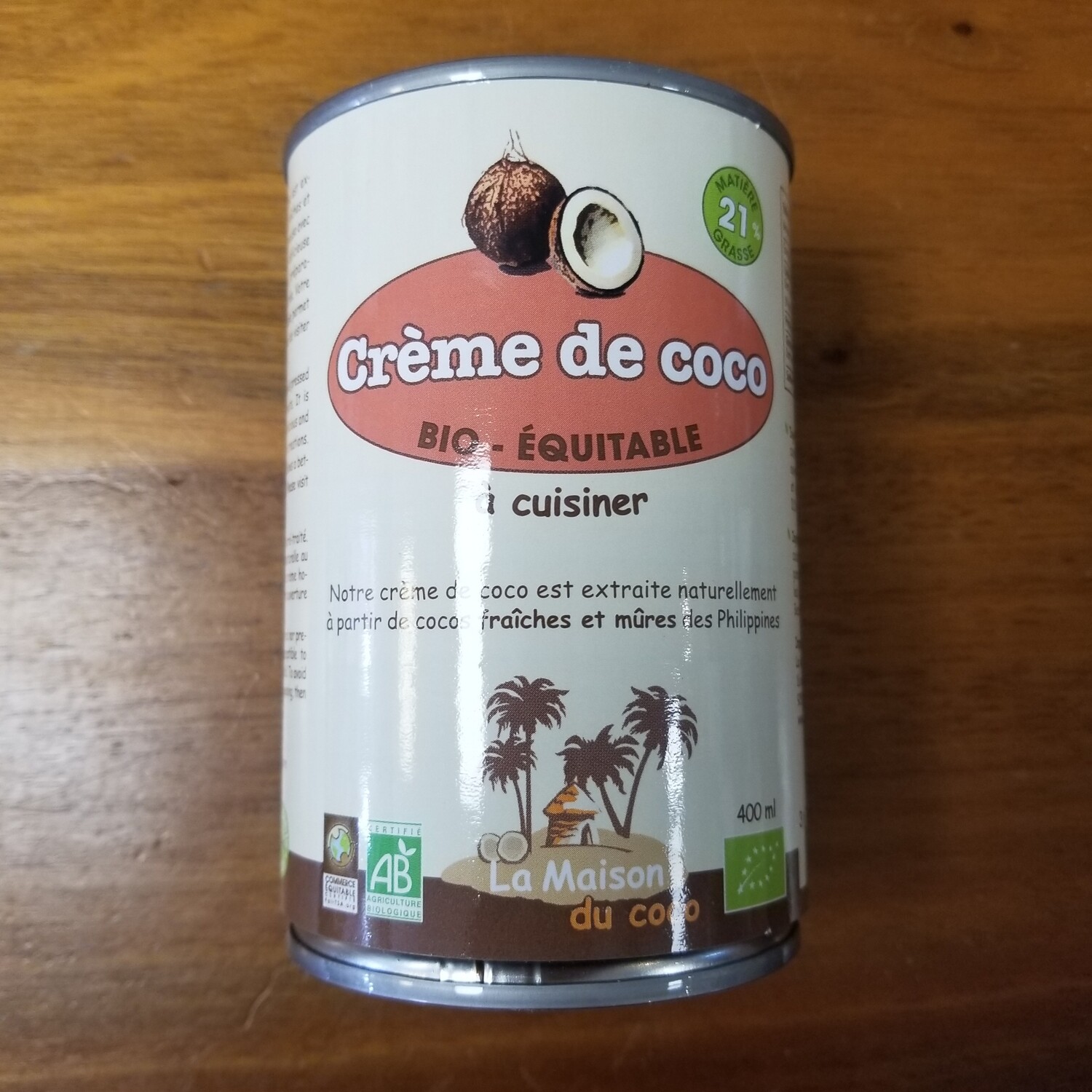 Crème de coco