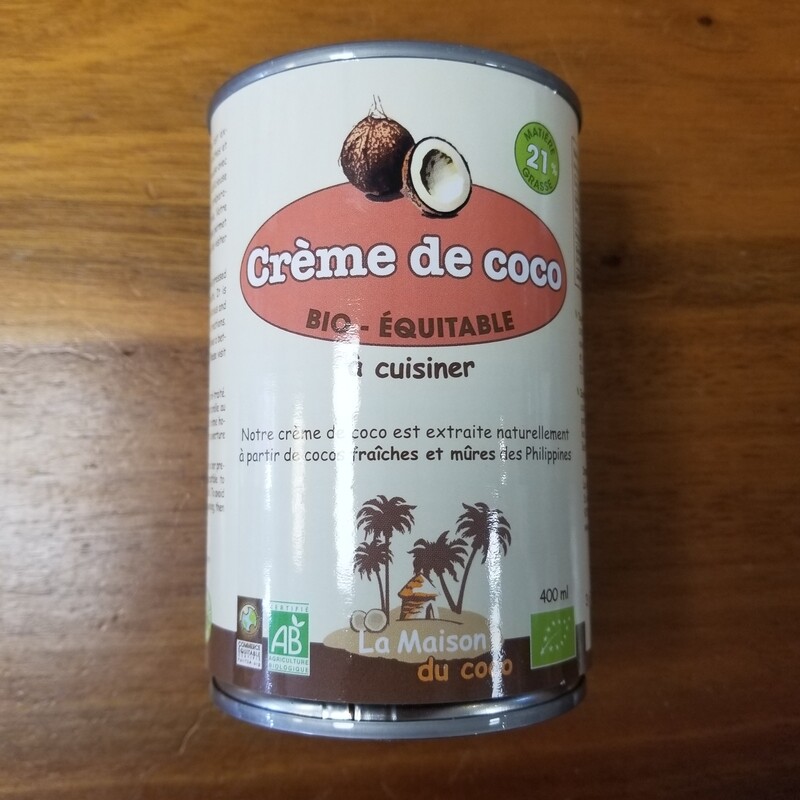 Crème de coco
