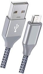 Snabb laddning, ultrahållbar Micro USB-kabel