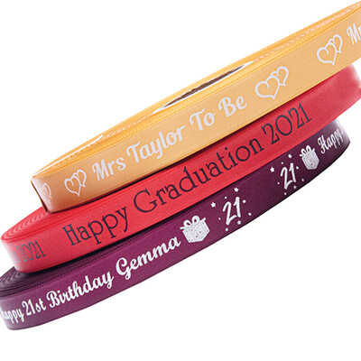 PERSONALISED RIBBONS