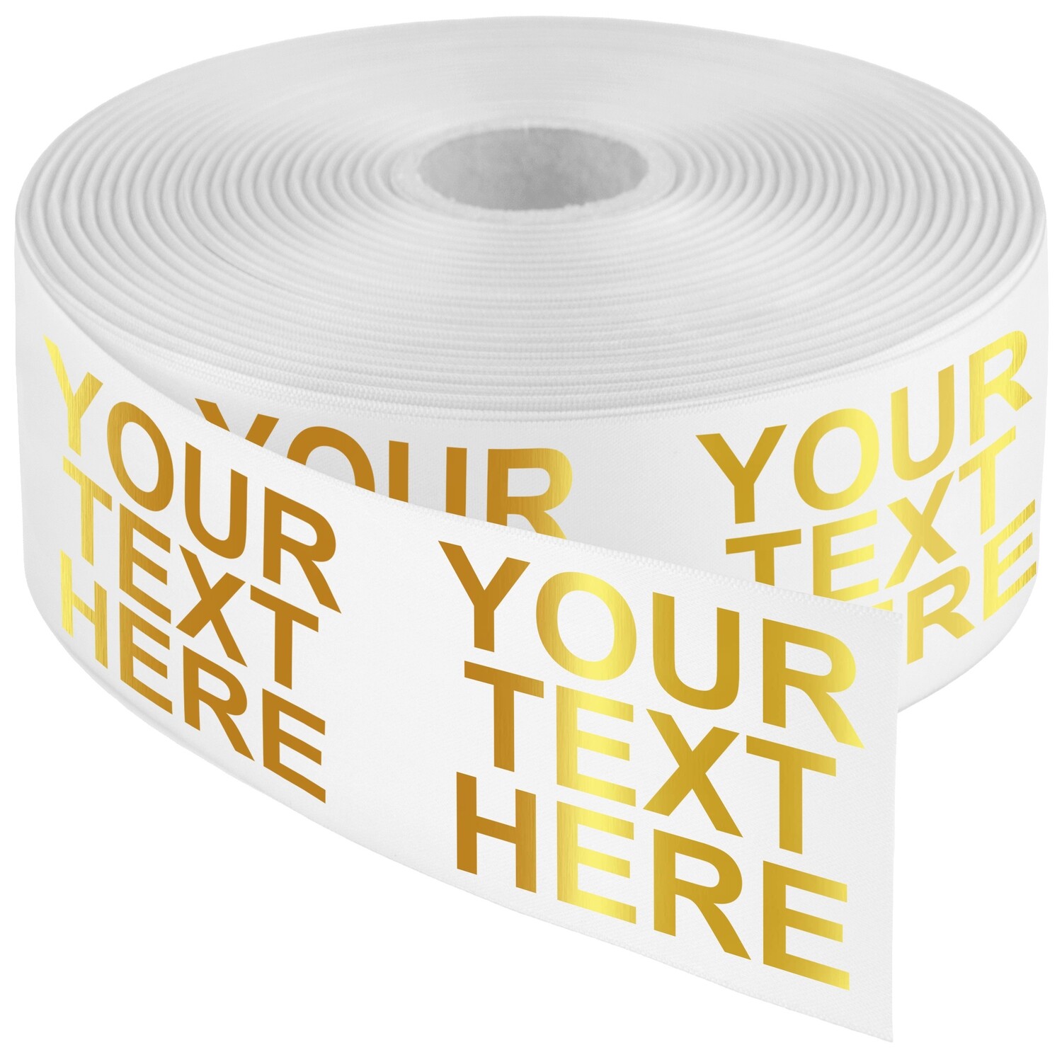 Sashes, Foil Colour (See Picture 2): Metallic Gold, Sash Colour: WHITE