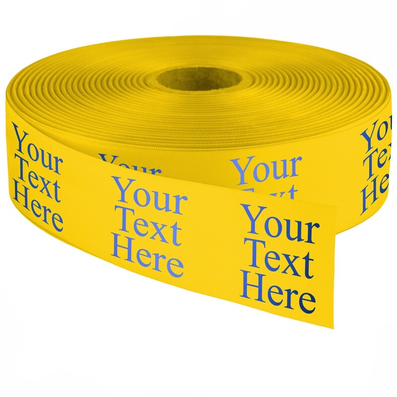 25mm - Personalised Satin Ribbon