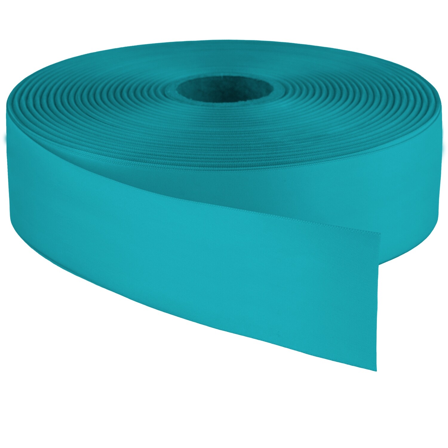 25mm Plain Ribbons - Pre-Cut, Ribbon Colour: Aqua