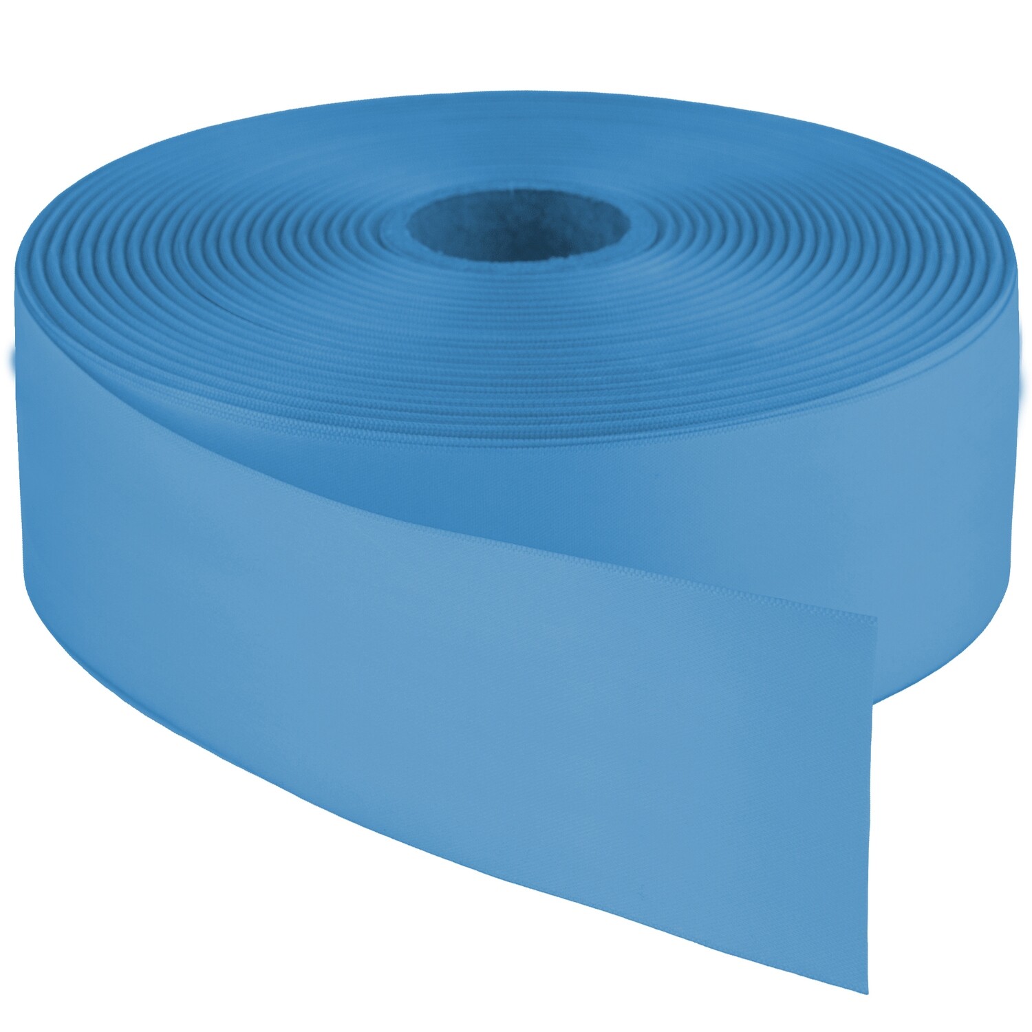 38mm Plain Ribbons - Pre-Cut, Ribbon Colour: Cornflower