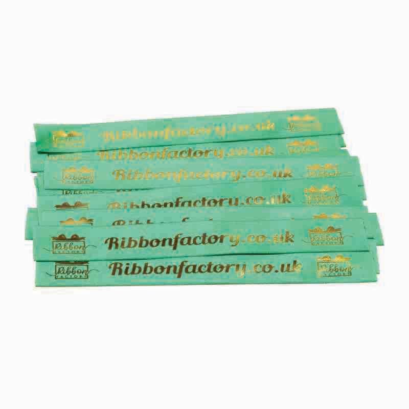25mm - Pre-Cut Corporate Printed Ribbon