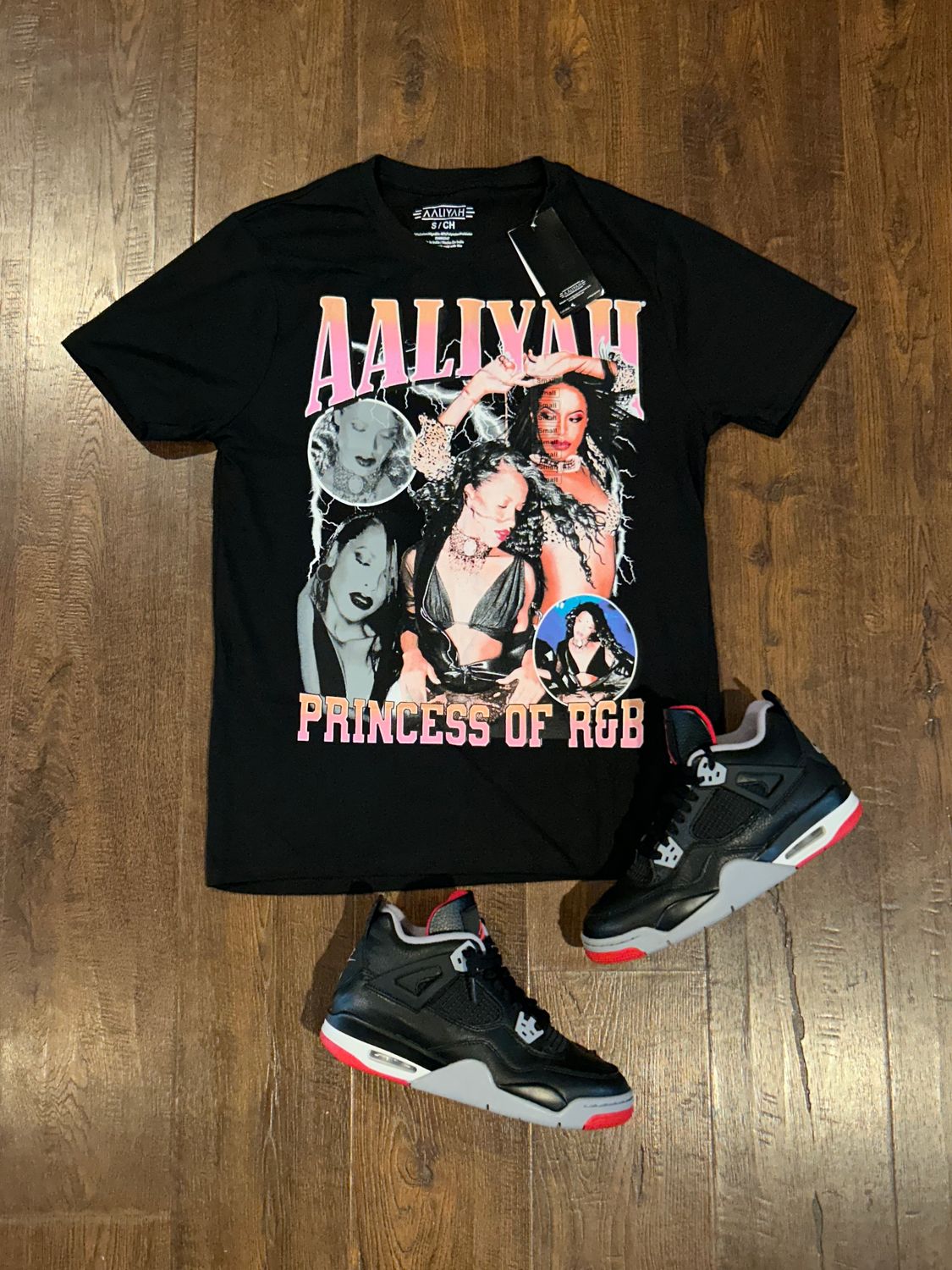 Aaliyah Princess of R&amp;B Vintage Tee