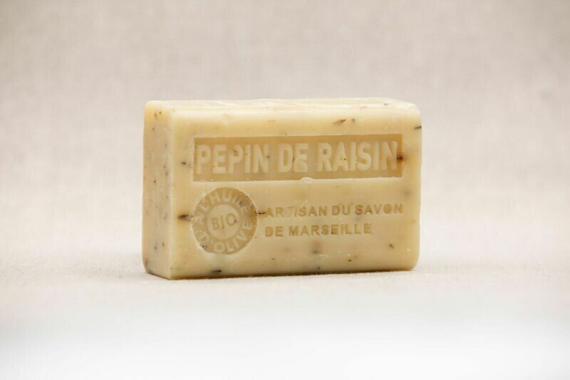 Savon Pépin de raisin exfoliant