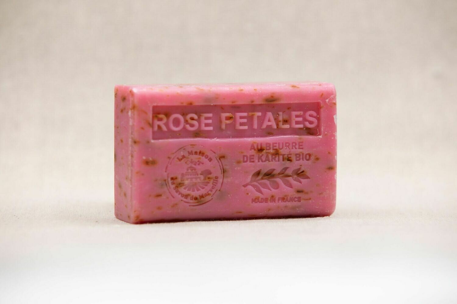 Savon exfoliant Pétales de rose