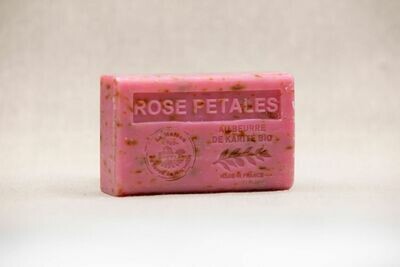 Savon exfoliant Pétales de rose