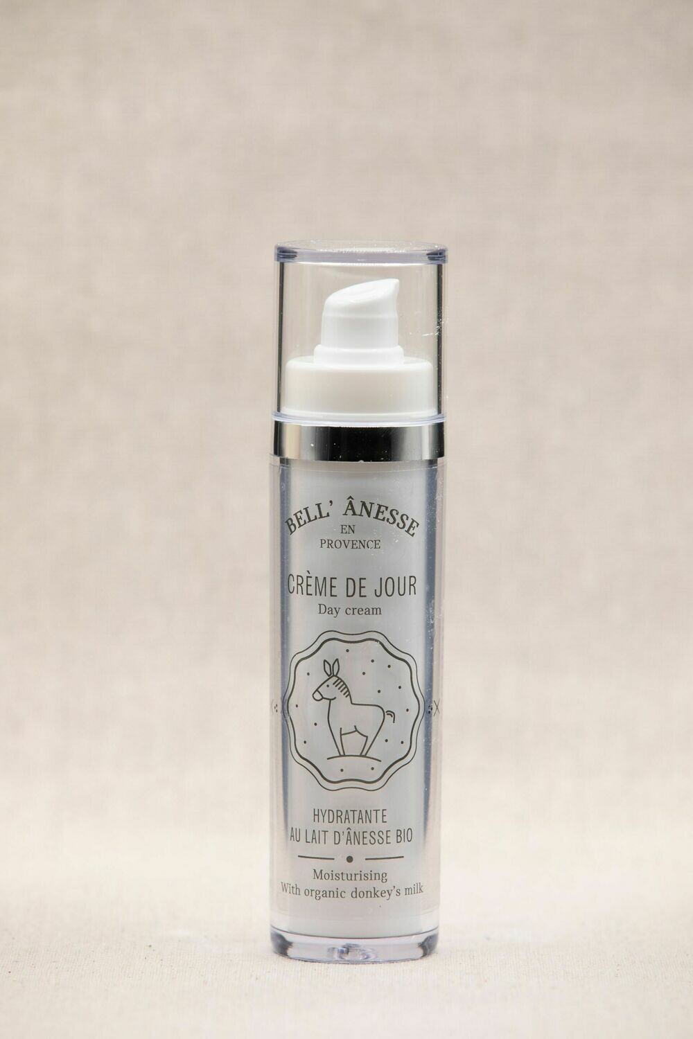 Soin Crème visage de jour lait d'ânesse bio