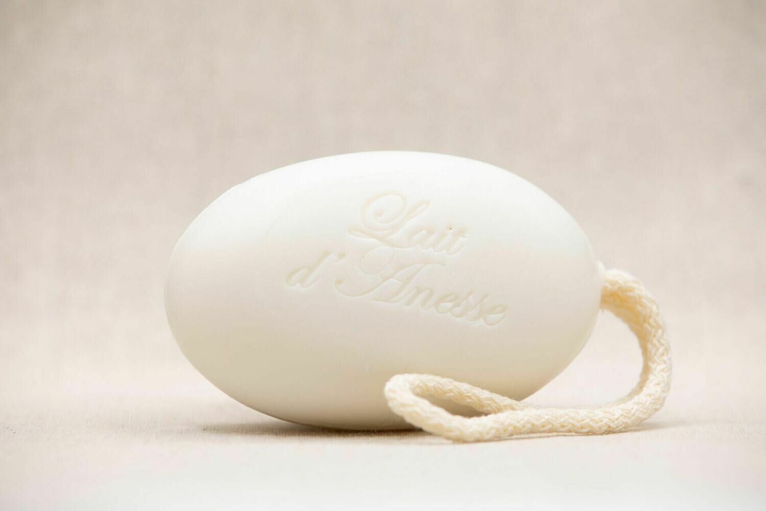 Savon lait d'ânesse cordé