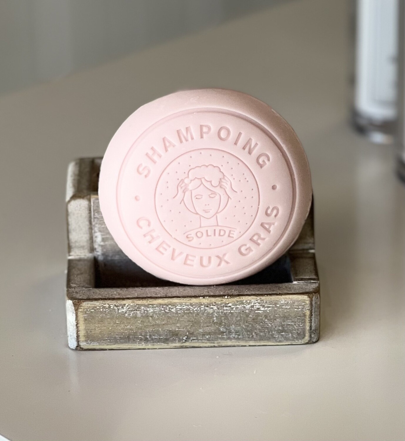 Shampoing solide cheveux gras