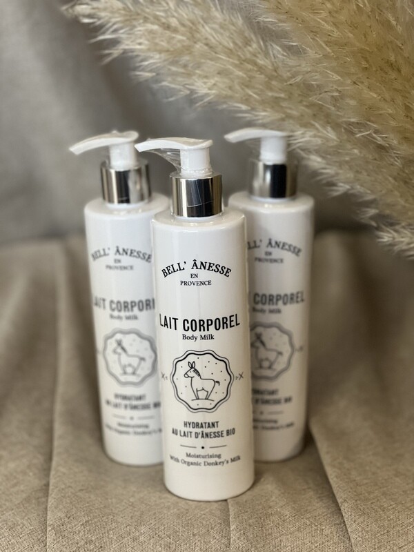 Lait corps ânesse bio