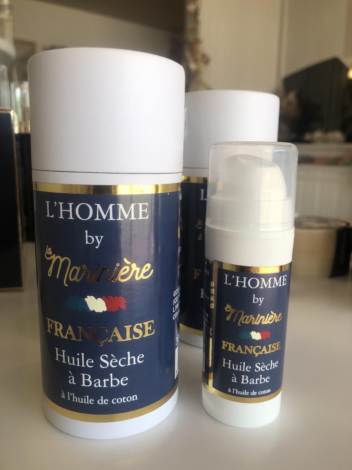 Huile sèche barbe