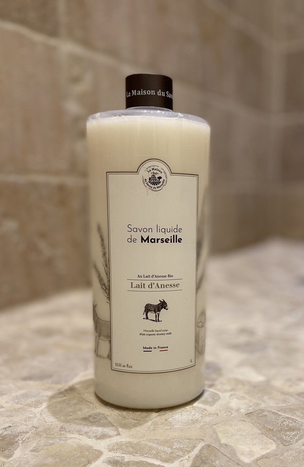 Savon liquide au lait d'ânesse bio