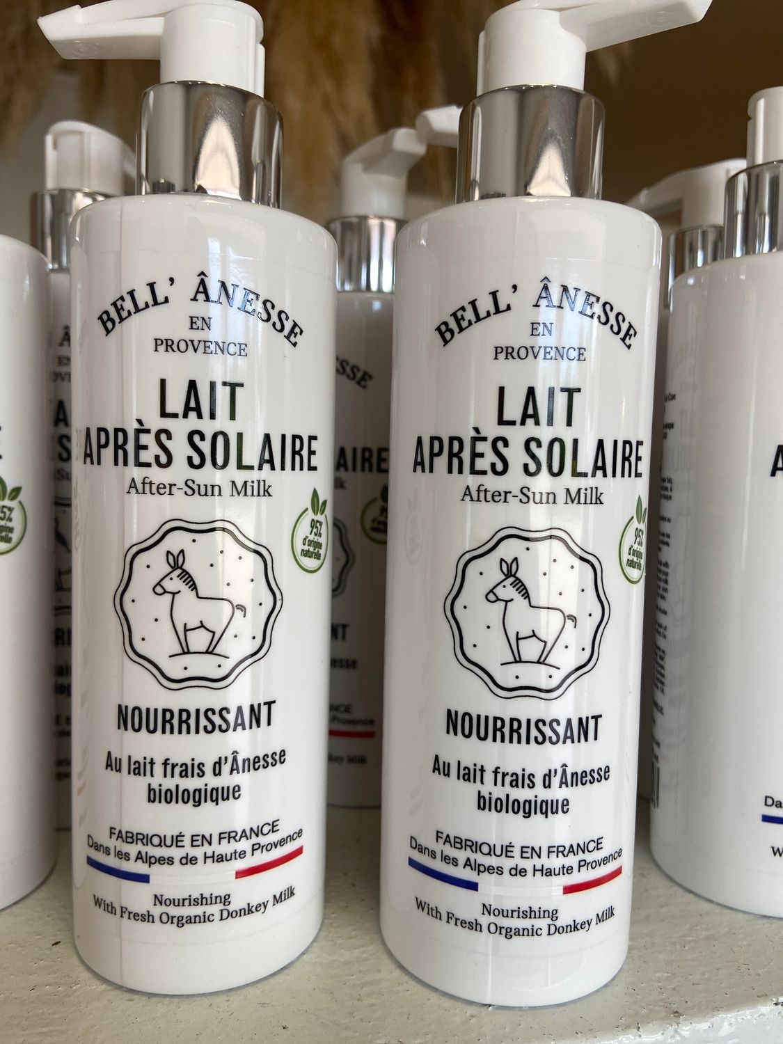 Lait après solaire monoï