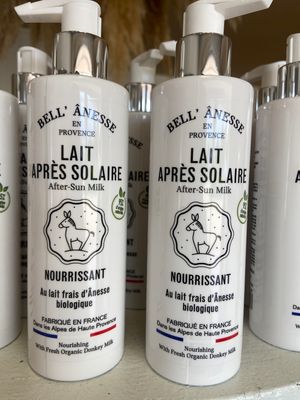 Lait après solaire monoï
