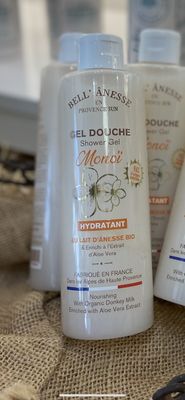 Gel douche monoï au lait d’ânesse bio