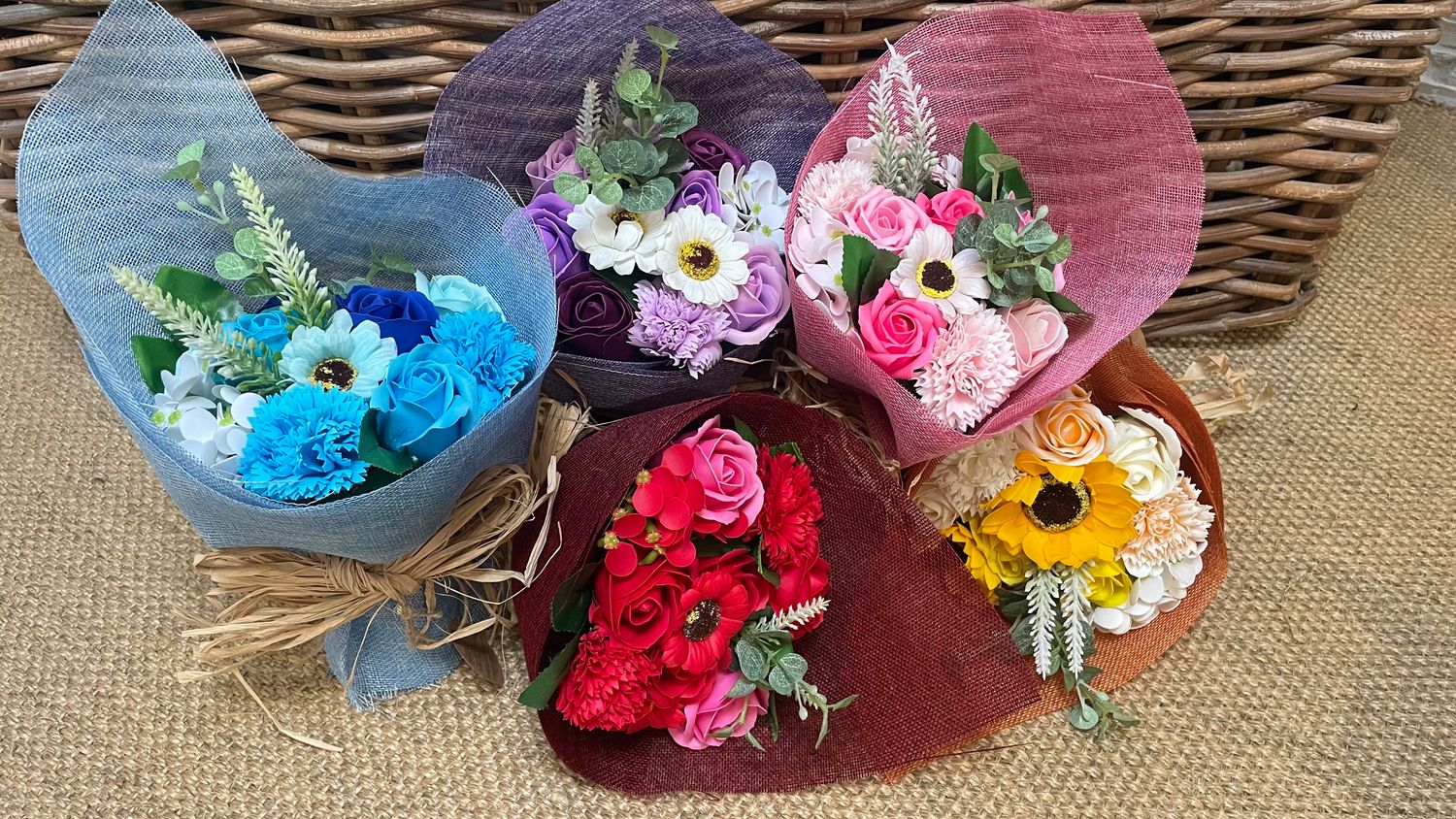 Bouquet de Fleurs de savons