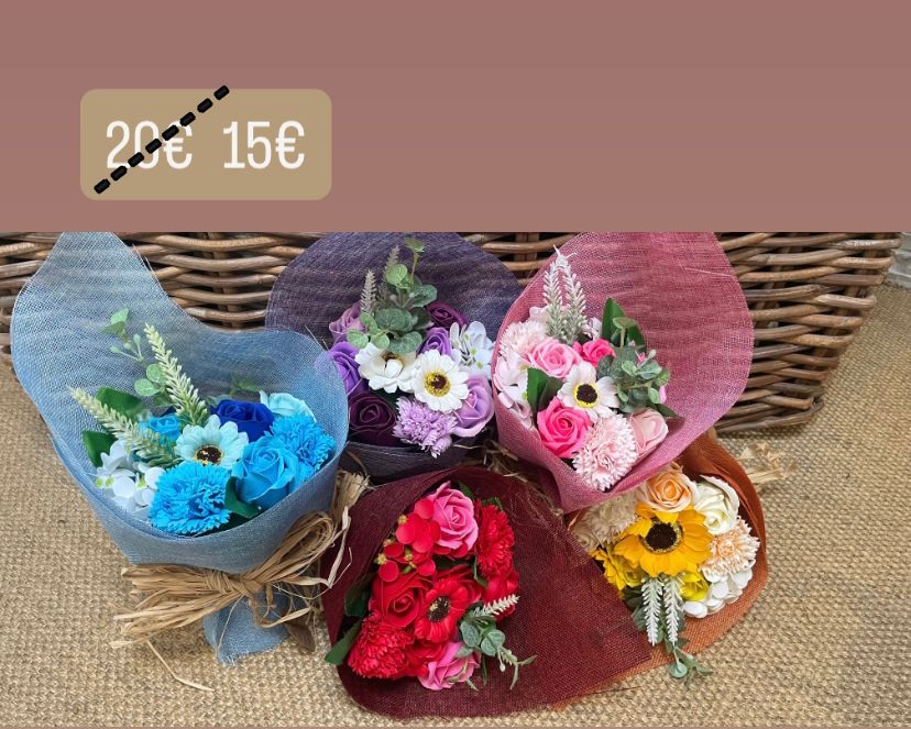 Bouquet Fleurs de savon