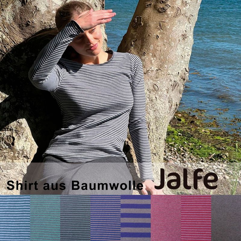 Jalfe: Langarmshirt Smilla - Cotton gestreift Jalfe: Langarmshirt Smilla - Cotton gestreift