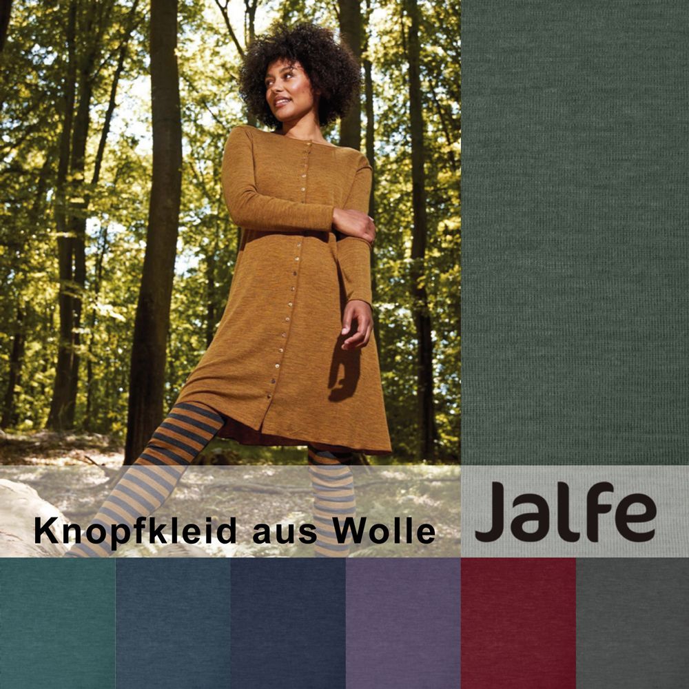 Jalfe: Knopfkleid Wolle Jalfe: Knopfkleid Wolle