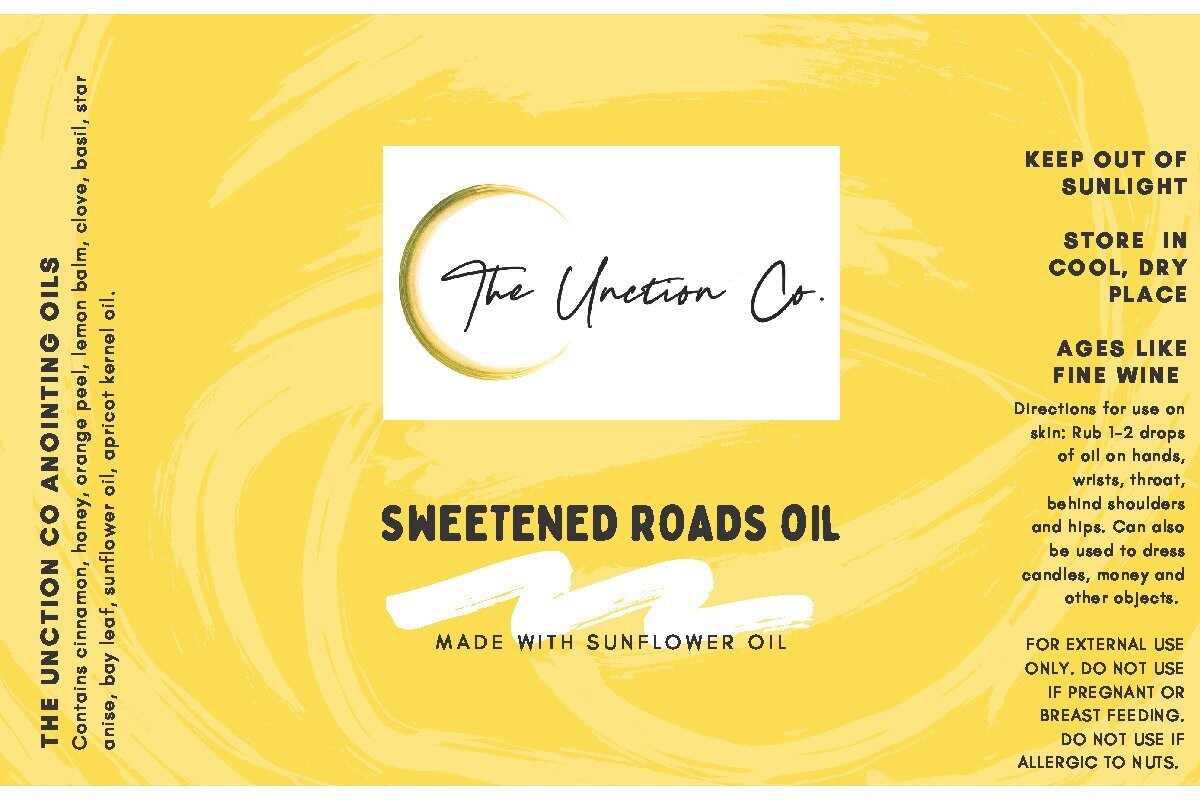 Sweetened Roads Oil